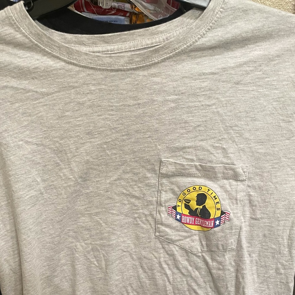 Rowdy gentleman long sleeve tee